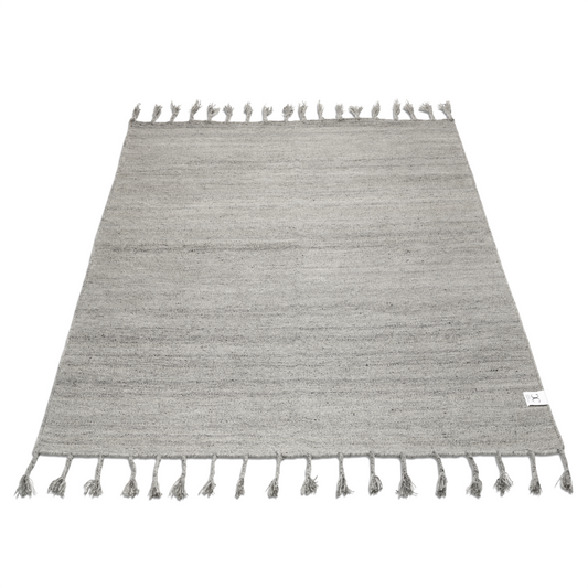 Rug Plain Silver
