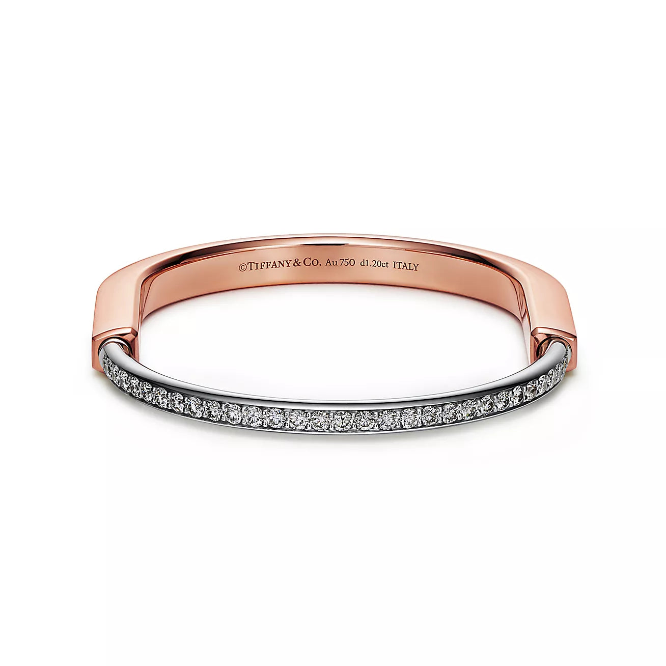 WHITE GOLD AND DIAMOND T CUFFBRACELET TIFFANY  CO  Tiffany  Co   Jewels Online  Jewellery  Sothebys