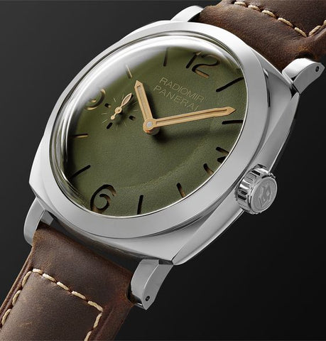 Radiomir Automatic 45mm Stainless Steel and Leather Watch